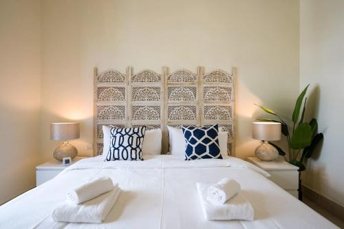 Postel nebo postele na pokoji v ubytování GuestReady - The Middle-Eastern Dream