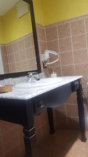 Bathroom sa Puerta al Duraton
