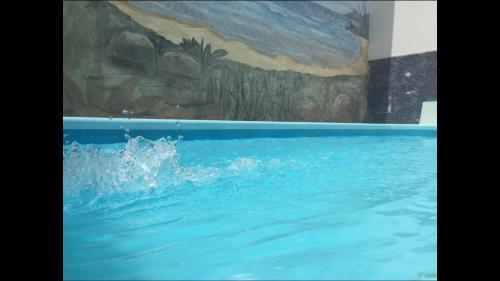 obraz basenu z wodą w obiekcie Hotel Palmeiras w mieście Santana do Livramento