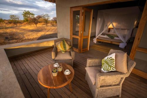 Ruang duduk di Manyara's Secret