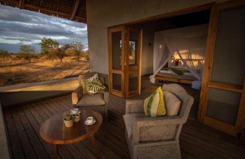 Ruang duduk di Manyara's Secret