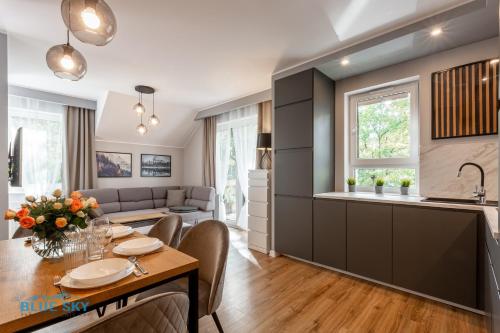 Apartamenty BlueSky - Nad Łomnicą 2B - blisko dworca PKP, centrum Karpacza i sklepów, w zielonej okolicy