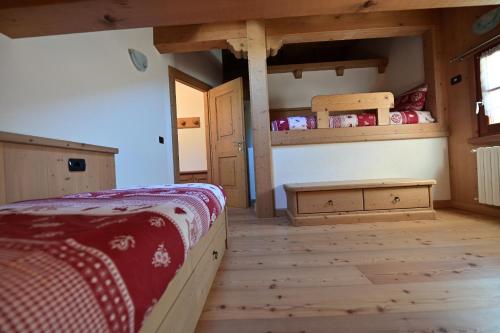 Postel nebo postele na pokoji v ubytování Casa Caste