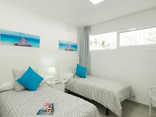 Katil atau katil-katil dalam bilik di Beach House Top ET 1 by VillaGranCanaria