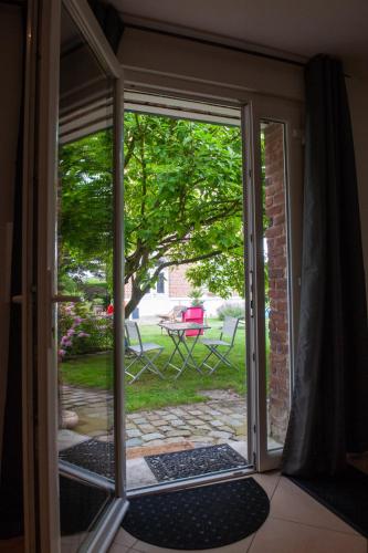 Zahrada ubytování L'Heure Bleue gîtes et chambres d'hôtes