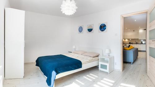 Posteľ alebo postele v izbe v ubytovaní Super Central Apartment Sienna street