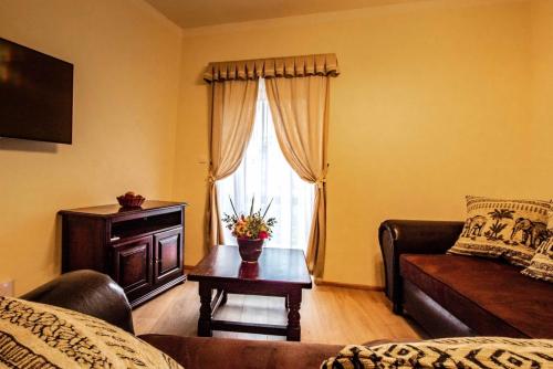 Χώρος καθιστικού στο Residence Tvrz Skočice