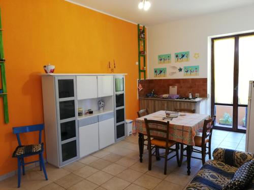 Η κουζίνα ή μικρή κουζίνα στο La Palma appartamenti
