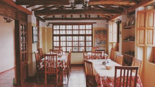 Restaurace v ubytování Hostal del Carmen