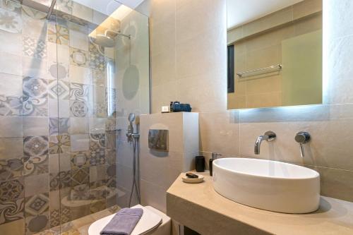 Koupelna v ubytování Bella Vista Luxury Apartments