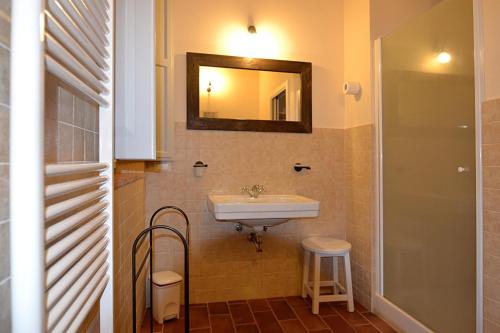 Koupelna v ubytování Villa Sant'Alberto