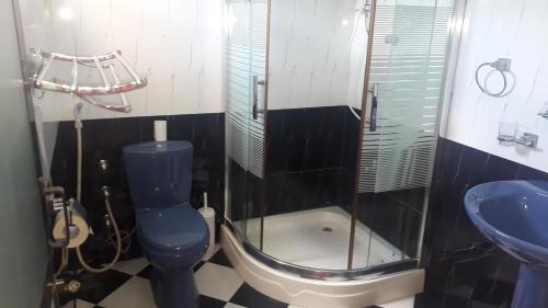 Koupelna v ubytování Basilico Homestay