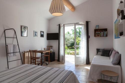 Posezení v ubytování Chambre d'hôtes le Mirail