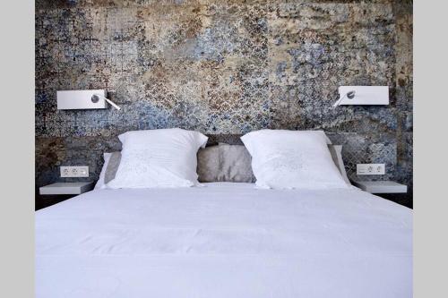 Postel nebo postele na pokoji v ubytování Design Vivienda V El Burgao by the Sea