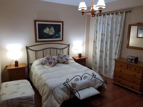 A bed or beds in a room at Casa Ignacio