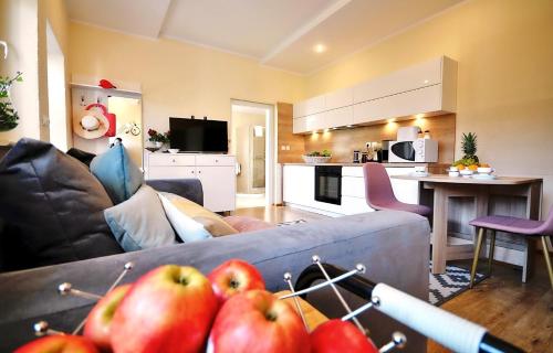 Kuchnia lub aneks kuchenny w obiekcie Plaża Apartament