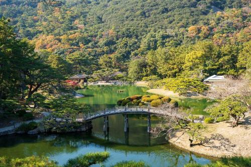 アパートメントの近くで見られる自然の景観