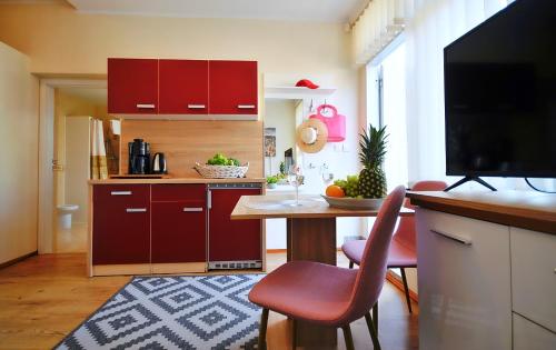 Kuchnia lub aneks kuchenny w obiekcie Plaża Apartament