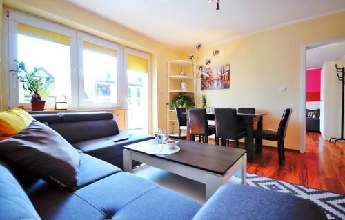 Część wypoczynkowa w obiekcie Plaża Apartament