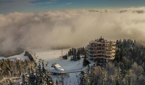 Ośrodek Wypoczynkowy Gromada en invierno