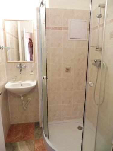 Koupelna v ubytování Kamil Apartments, Delux, 65 m2