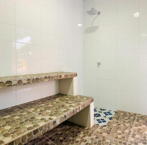 Ванна кімната в Cabañas Campestres MaRGuin