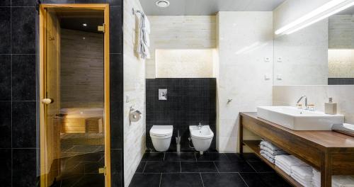 Kylpyhuone majoituspaikassa LaSpa