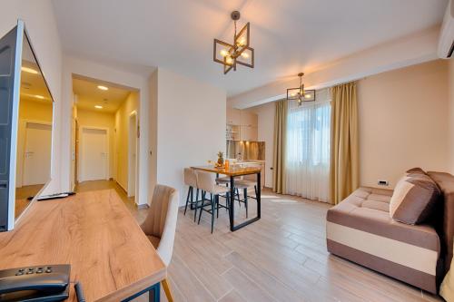 Zona de estar de Sunset Hotel