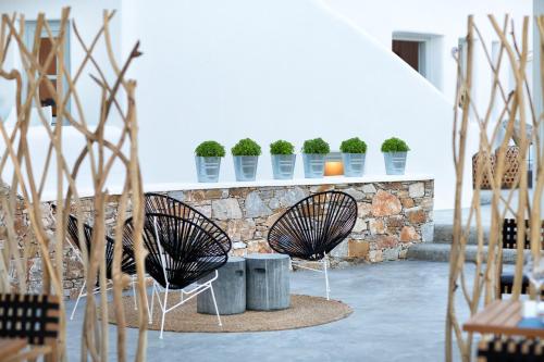 Χώρος καθιστικού στο Blue Sand Boutique Hotel & Suites