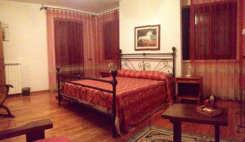 Cama o camas de una habitación en Casal Dei Papi