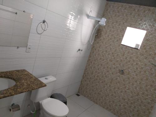 Koupelna v ubytování CASA DE PRAIA GIOVANI