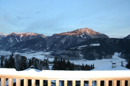 Paisaje cerca de este chalet de montaña