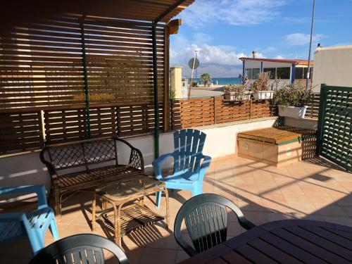 Balkón nebo terasa v ubytování Tonnara Apartments