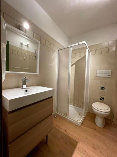 Ванная комната в Casa Mammolo Falcade