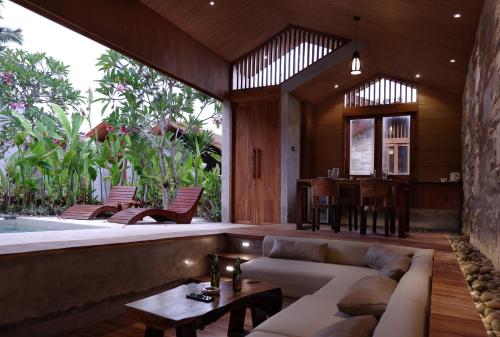 Ein Sitzbereich in der Unterkunft Batatu Resort - Adults Only