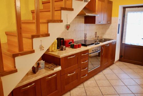 Kjøkken eller kjøkkenkrok på Zia Letizia