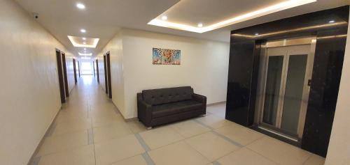 Χώρος καθιστικού στο Hotel Prime Inn