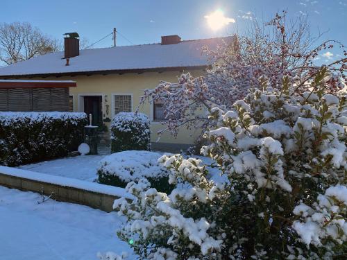 Ferienwohnung Sonnenhang v zimě