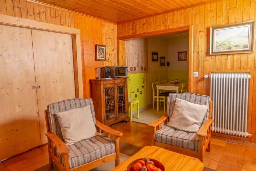 Un lugar para sentarse en Appartement Chantilu