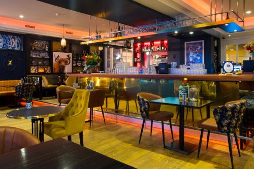 Гостиная зона в Hotel Café Restaurant De Posthoorn