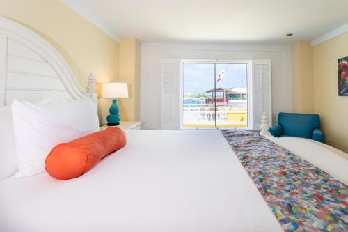 Caravelle Hotel St Croixにあるベッド