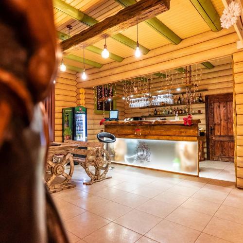 Lounge nebo bar v ubytování Власовъ