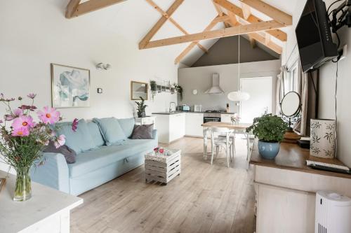 Dapur atau dapur kecil di Woubrugge Logies