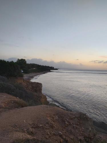 a view of the shoreline of a body of water at Casa Martina in Pula