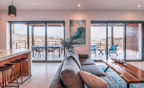 Χώρος καθιστικού στο Cerritos Surf Residences