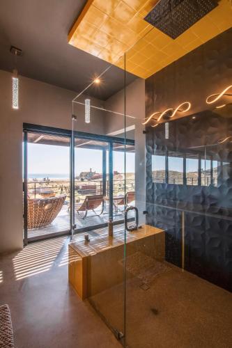 Χώρος καθιστικού στο Cerritos Surf Residences