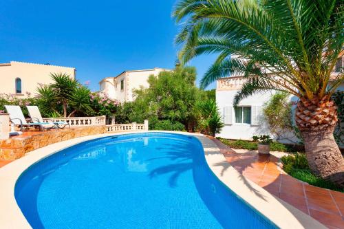The swimming pool at or close to Can Minu
