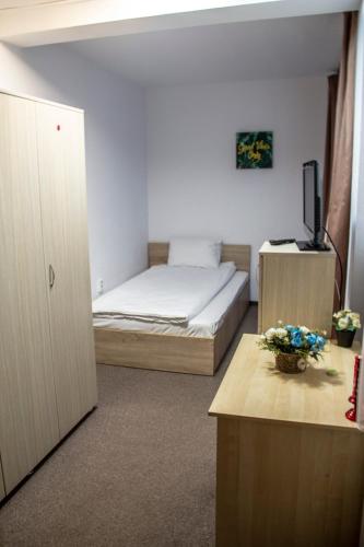 Postel nebo postele na pokoji v ubytování Happy Accomodation