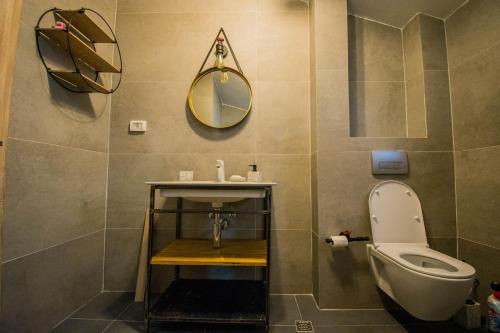 Ванная комната в Villa Viborg Boka Bay