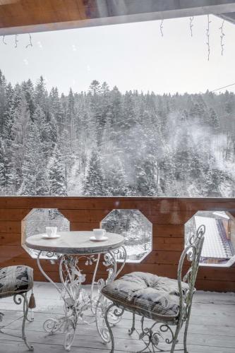 Villa Ladna Tatariv Bukovel v zimě